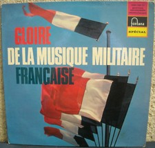 GLOIRE DE LA MUSIQUE MILITAIRE FRANCAISE PARACHUTISTES LP33T PORT A  PRIX COUTAN