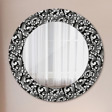 Miroir de Maquillage Miroir Mural Décoratif Rond prêt à être suspendu ornement