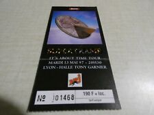 ticket billet concert