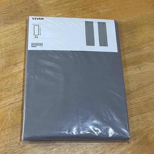 Ikea vivan gray curtains - vivan,
