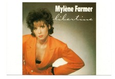 Mylène FARMER carte postale n° MF8 Libertine