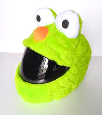 Housse pour casque moto vert