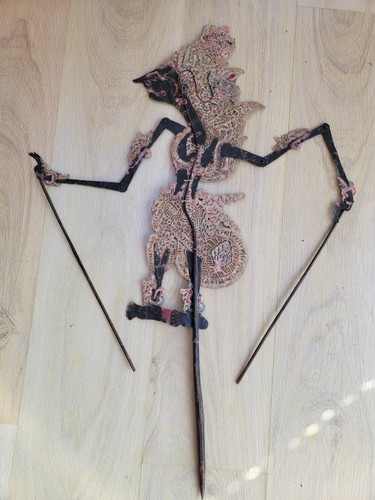 Marionnette ancienne wayang - marionnette,