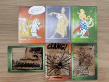 6 Cartes Colour Asterix Sine Tempore