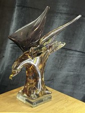 Aigle en verre soufflé de