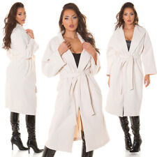 Manteau Long Léger Femme Koucla Oversize Ouvert Avec Ceinture Neuf