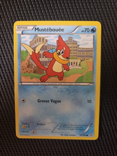 Carte pokémon mustebouee - carte,