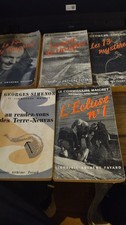 Simenon Georges . Lot de 5 x