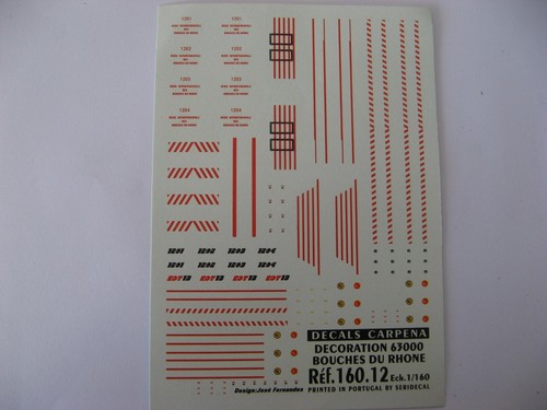 Carpena decal locomotive bb - ,