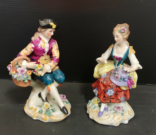 Couple figurine porcelaine - figurine,