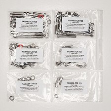 YAMAHA TZR 125 1987-1992 vis BTR inox moteur complet TZR125