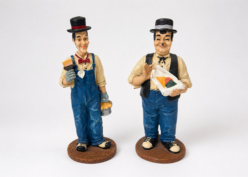 Antique laurel and - laurel, hardy