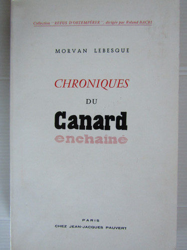 Chroniques canard - du,