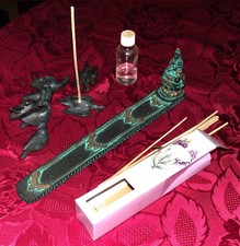 7 PETITS SUJETS EN BRONZE OISEAUX POUR DIFFUSEUR DE PARFUM PORTE BATON ENCENSOIR