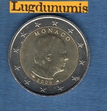 Monaco 2009 2 Euro SUP SPL pièce neuve de rouleau Albert II - Monaco