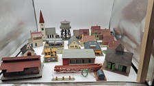 LOT DE MAQUETTES HO DIORAMA DECOR train electrique ho