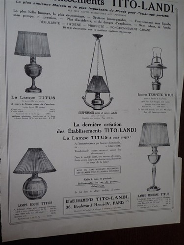 Tito landi lampe titus - tito,