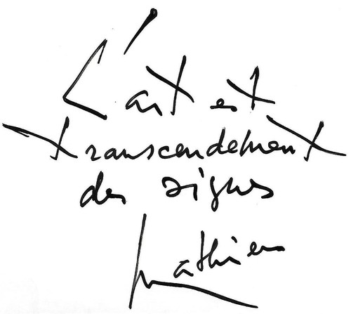 Rare document georges - :,