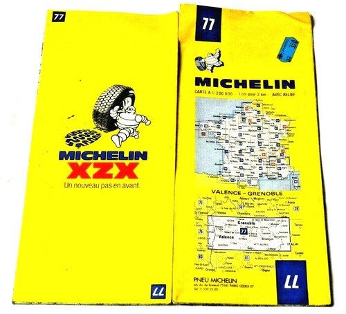 Ancienne carte routiere - ancienne,