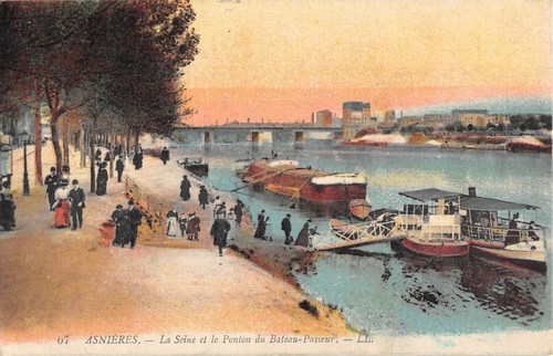Cpa asnieres la seine - cpa,