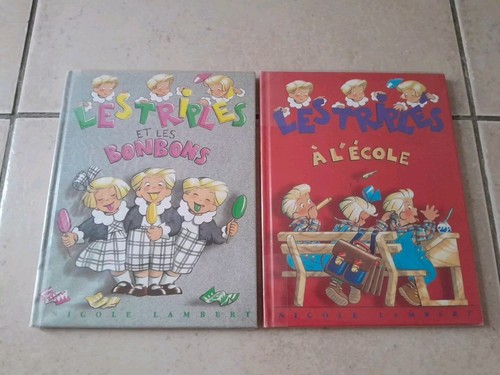 Lot livres les triplés - lot,