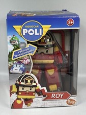 2014 Silverlit Toys ROBOCAR POLI Figurine ROY Véhicule Transformable NEUF Boite