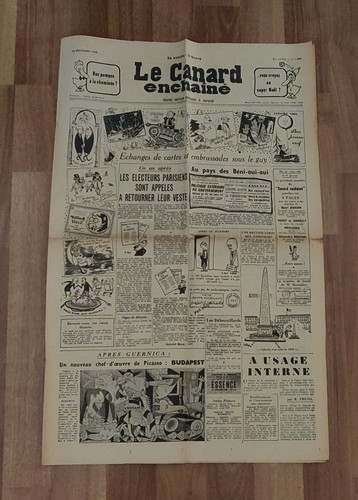 Canard enchaîné 1887 - enchaîné, n°1887