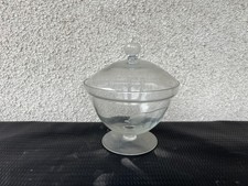Bonbonnière ancienne en verre