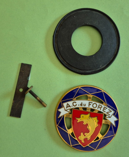 Badge calandre émaillé - badge, de