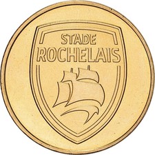 France, Jeton, Rugby, Stade Rochelais, 2017, Cupro-nickel Aluminium, SPL, MDP