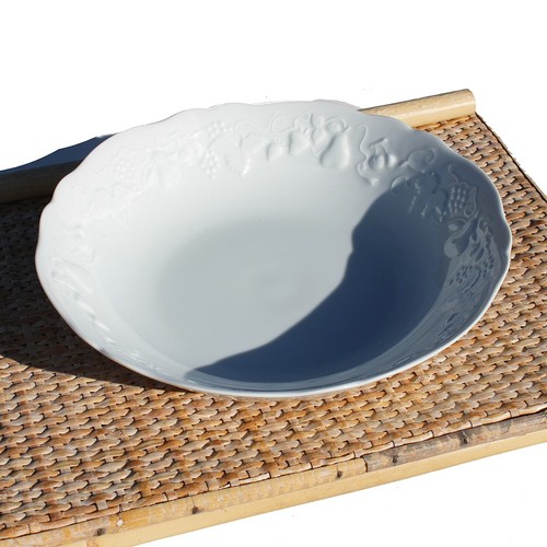 Saladier plat creux en - /,