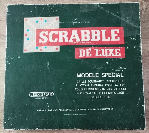 Jeu scrabble luxe - scrabble, de