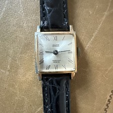 Montre Femme Ancienne Vuillemin Regnier Mécanique Plaque Or Ref J451