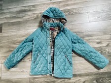 joli blouson matelassé bleu