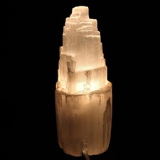 Lampe TOWER en sélénite