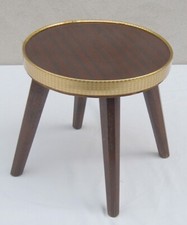 TABLE BASSE - FORMICA -  VINTAGE 70' - ANCIEN - TABLE A FLEURS - SELLETTE - TB08