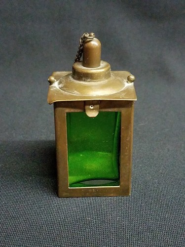 Vintage metal glass oil - vintage,