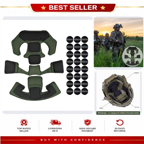 Coussinets casque tactique - coussinets, de