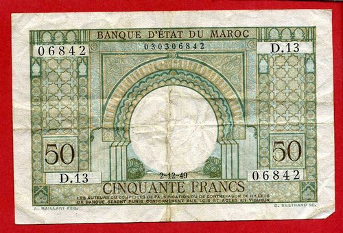 Francs banque - (, 50