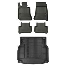 Frogum TPE Pro-Line Tapis De Sol+Coffre Jeu pour Mercedes-Benz C Classe W204 200