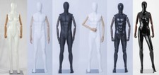 Bras en Bois Mains Noir Blanc Neuf Homme Résumé Mannequin de Vitrine Egghead