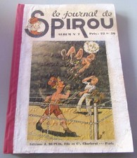 SPIROU RELIURE EDITEUR NO 7 1940 BON ETAT