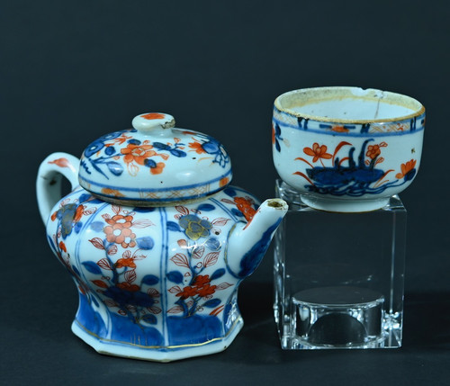 Antique china porcelain teapot - china,