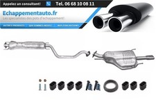 Échappement Opel Zafira A 2.0