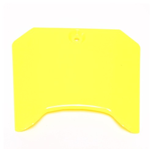 Plaque avant cross jaune - , mini