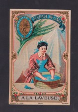ancienne étiquette Bleu