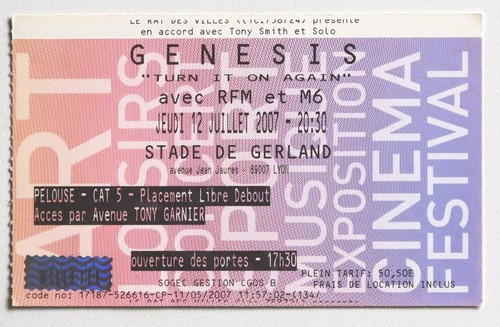 Genesis rare billet - rare, ticket