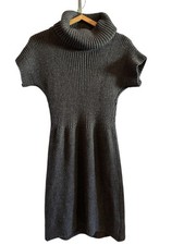 CAROLL  robe marron en laine