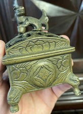 Brule Parfum Chinois Chine China Bronze Chinois Chine China