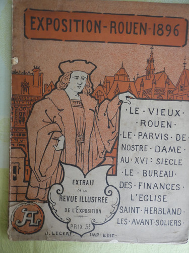 Exposition rouen 1896 vieux - rouen,